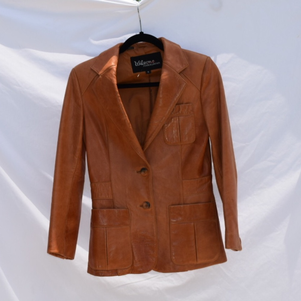 Wilson’s  Genuine Leather Blazer